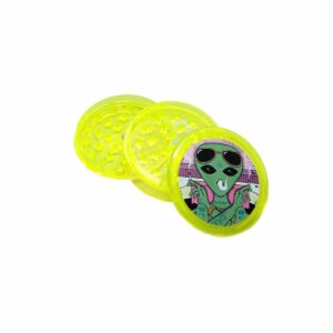 Grinder Acrílico Fosforesente 1 Piso 3 Piezas