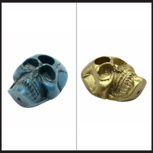 Pipas de Madera Recubiertas en Forma de Calavera